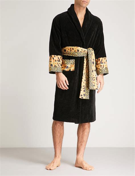 mens versace dressing gown|selfridges men's dressing gowns.